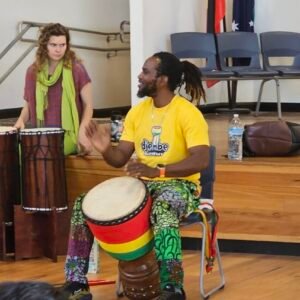 Sibo Bangoura drum and dance workshops at Speers Point 30 May 2026